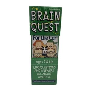 *NEW* Brain‎ Quest for the Car Plane "All About America Revised 4th Edition